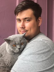 Филя на сьемке в рекламе